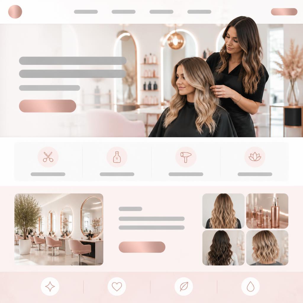 Maison Lune website template preview